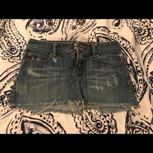 💕Abercrombie denim skirt
